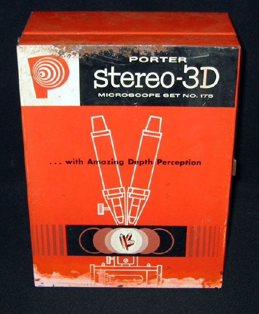 Porter Stereo-3D Microscope Set No. 175 - Set, Microscope